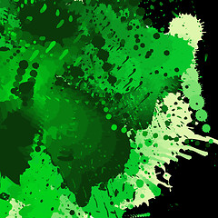 Image showing Abstract green background