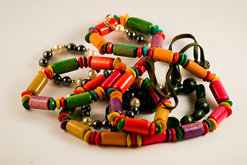 Image showing colorful necklace