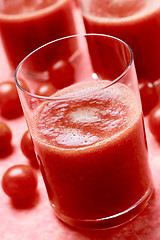 Image showing Fresh tomato juice