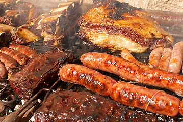 Image showing Argentinian barbecue