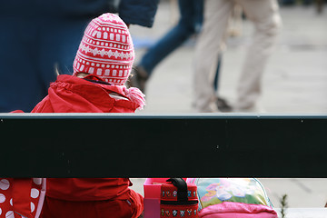 Image showing Lonely girl