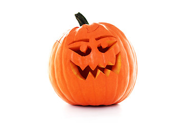 Image showing funny Halloween pumpkin