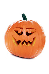 Image showing funny Halloween pumpkin