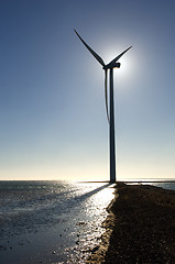 Image showing Wind power station