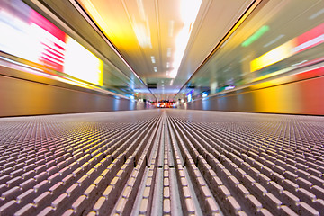 Image showing Escalator Runway