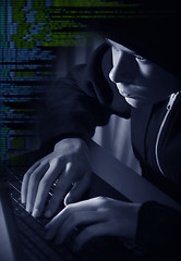 Image showing The hacker