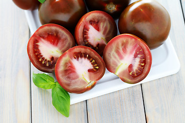 Image showing kumato tomatoes
