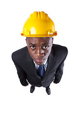 Image showing African engineer businessman 