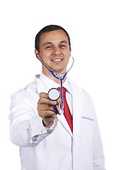 Image showing Friendly male doctor