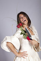 Image showing Crazy Beautiful Bride