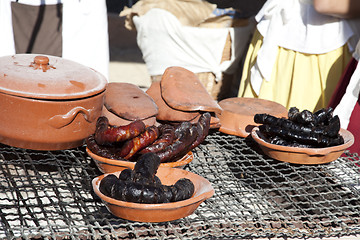 Image showing Grilled chorizo