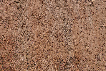 Image showing Red wall texture