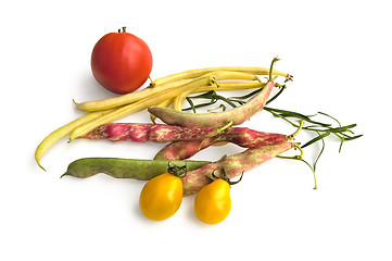 Image showing Beans with Tomatoes