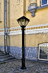 Image showing Black decorative lantern