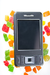 Image showing Modern phone 