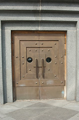 Image showing iron door