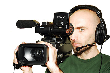 Image showing cameraman