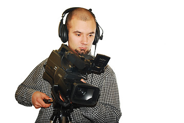 Image showing cameraman