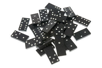 Image showing Dominoes close up