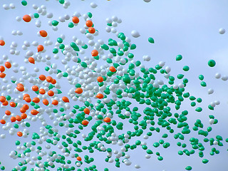 Image showing Balloons in the sky 2