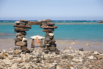 Image showing beach seascape