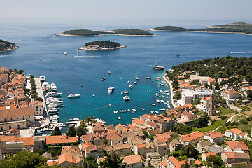 Image showing town of Hvar, Croatia