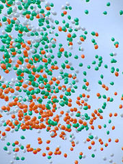 Image showing Balloons in the sky 3