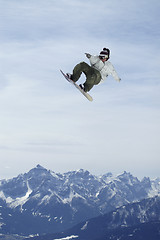 Image showing Snowboardcruise