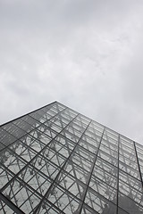 Image showing Pyramide at The Louvre