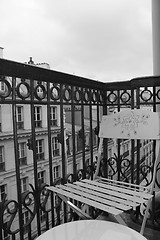 Image showing On a Balcony in Paris