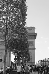 Image showing Arc de Triomphe Paris