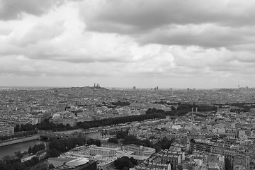 Image showing View from the Eiffel Tower