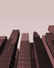 Image showing Skyscrapers