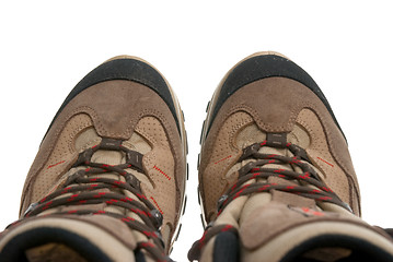 Image showing Hiking boots