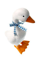 Image showing Ceramic figurine duck