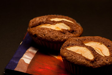 Image showing Chocolate cupcakes