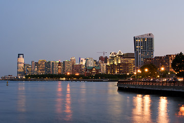 Image showing Jersey city downtown