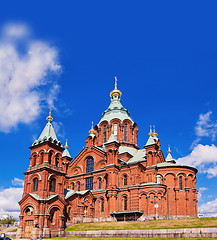 Image showing Uspenski Cathedral, Helsinki, Finland 