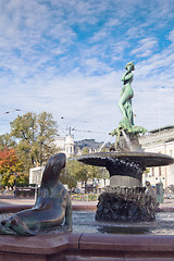 Image showing Fountain Havis Amanda in Helsinki
