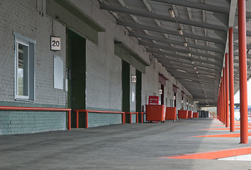 Image showing Warehouse platform