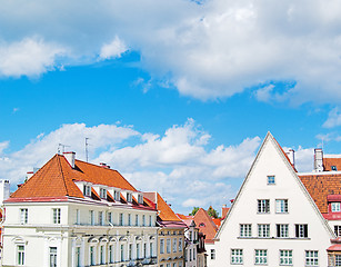 Image showing View on old city of Tallinn. Estonia