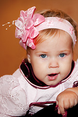 Image showing Yawning child