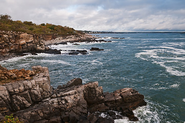 Image showing Rocky coast