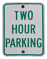 Image showing Two Hour Parking