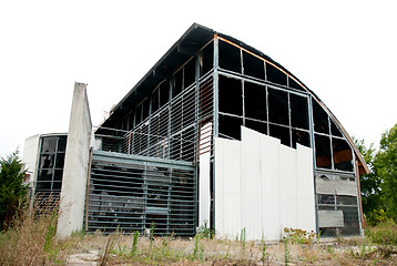 Image showing Abandoned modern building