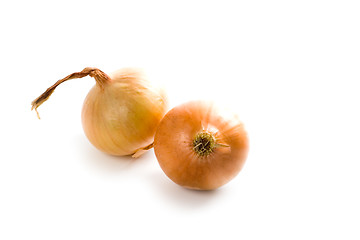 Image showing two fresh onions