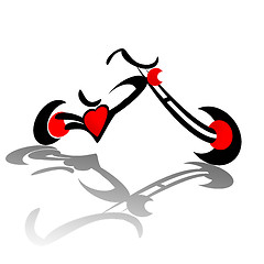 Image showing Chopper Red Heart