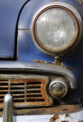 Image showing Part of Rusty Car