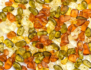 Image showing Amber beads