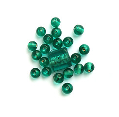 Image showing Glass beads